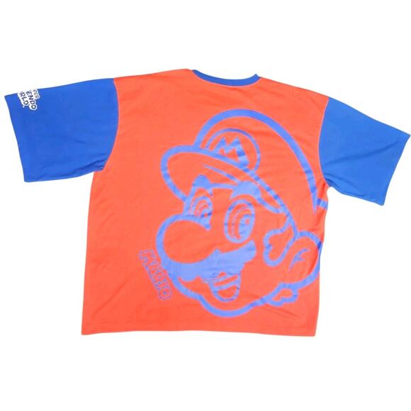 Mario T-Shirt Universal Studios Japan Super Nintendo World Colorblock Mens XL - Picture 2 of 12